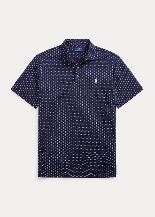 Polos Polo Ralph Lauren Hombre Azul Marino Multicolor - Classic Fit Soft Cotton - GFYZS2854